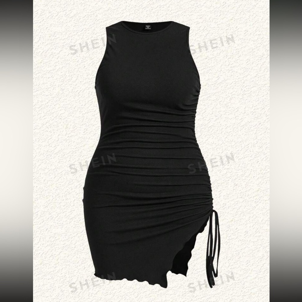 1xl shein stretch dress